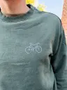 Pull Vélo Kaki - ♂ M/L